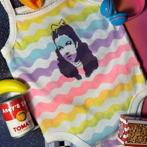 ⚡️Dorothy Wizard of Oz baby GARANIMALS rainbow🌈 snap swimsuit bodysuit 6-9M